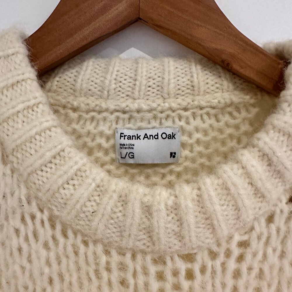 Loose Fuzzy Sweater in Fog